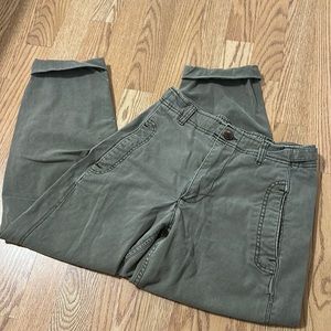 old navy petite green cargo pants